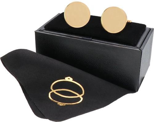 packaging for cufflinks with corporate logo